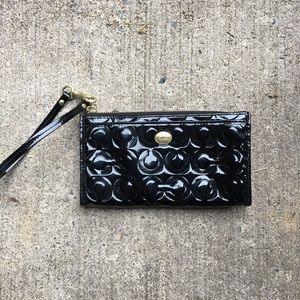 Coach leather wallet